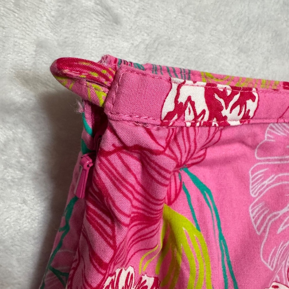 Y2K NWT Kim Rogers Pink Floral Skirt Skort 8 Mall Girl Tropical Golf Tennis VTG - Picture 3 of 11